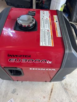 Honda EU 3000 S in excellent condition electric start runs perfectly no issues $1600 firm