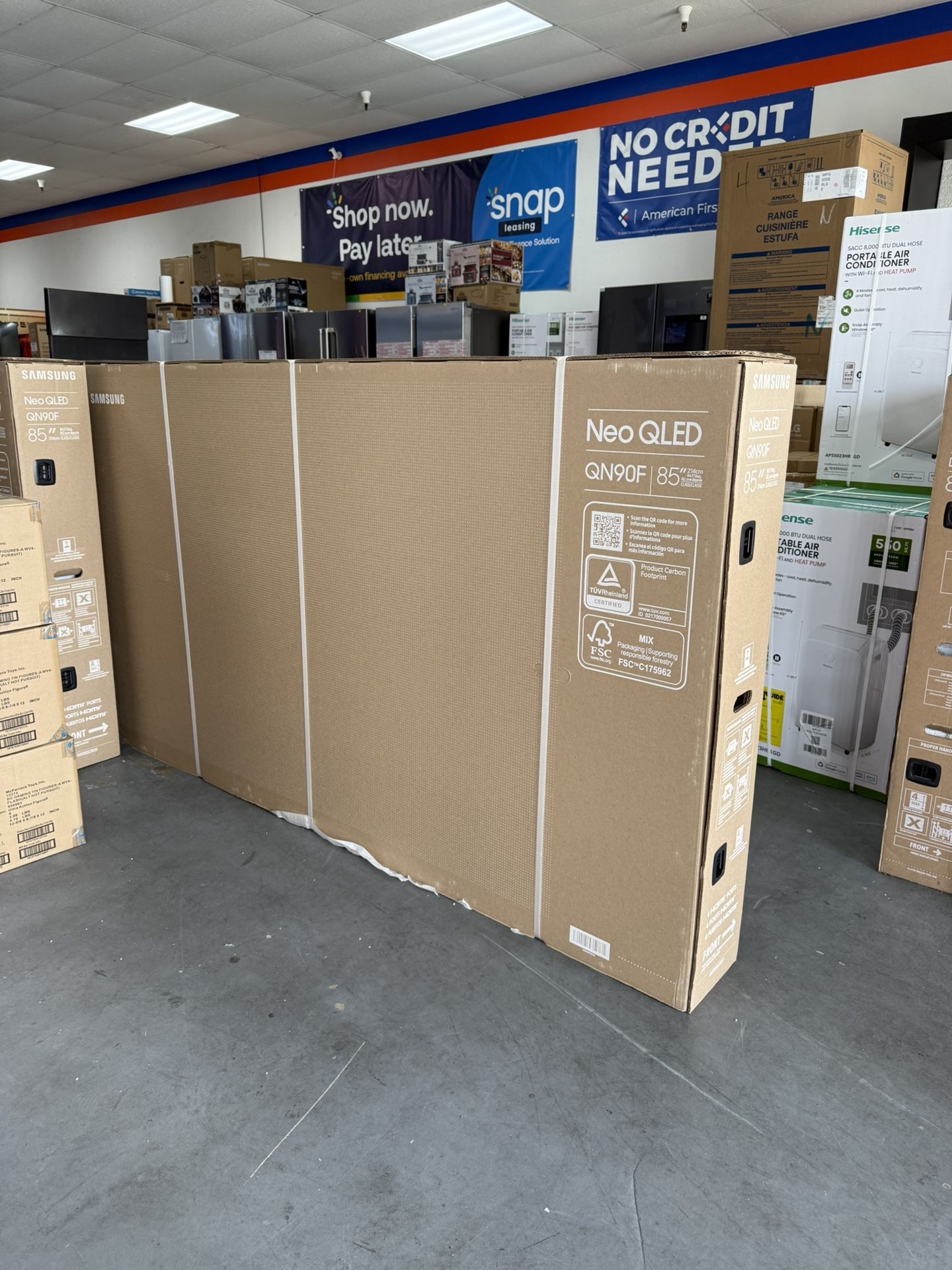 85” SAMSUNG NEO QLED QN90F 4K SMART TV