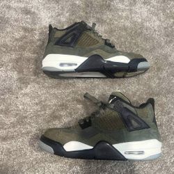 Air Jordan 4 Retro SE craft GS Olive