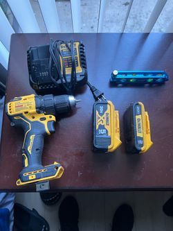Selling my DeWalt 20V Max brushless drill set. Everything works great.