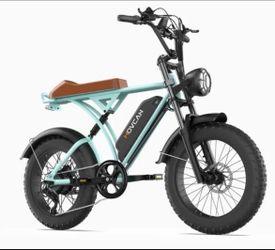 Movcan V60 PRO 1500W Peak Electric Bike - 60V 18Ah Removable Battery, 33 MPH & 80‑Mile Range, Full Suspension, Dual Hydraulic Brakes E-Mountain Bike,
