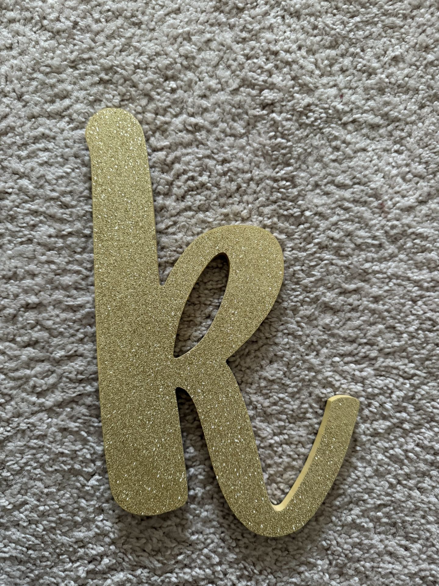 Letter k Decor