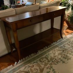 Sofa Table Two Drawers