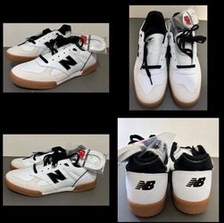 New Balance Numeric Tom Knox 600 White Black Men's Size 10.5 & 12 NEW!