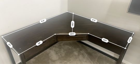 Desk and chair