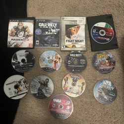 Ps3 & Xbox 360 Games (3 each)