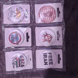 Custom Assortment of Big Pins 3$ Each