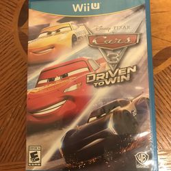 Cars 3: Driven To Win (for Wii U)