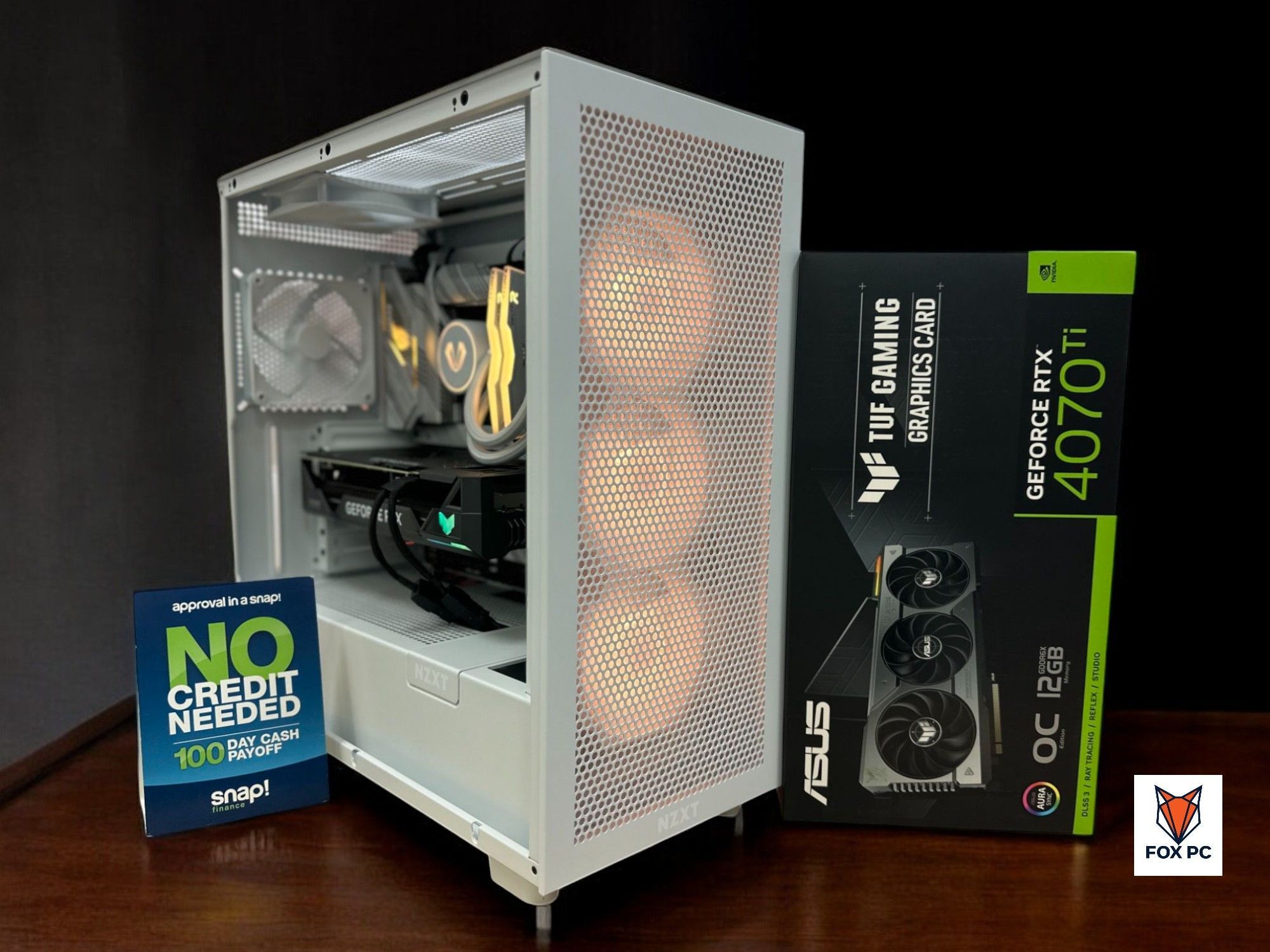 🦊 FOX 109 🦊 1 YEAR WARRANTY 🦊 FOX GAMING PC | DESKTOP | COMPUTER | RIG | AMD RYZEN 7-7700X | NVIDIA RTX 4070TI SUPER | 32 GB DDR5 RAM | 1 TB SSD.