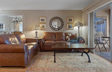 Brown Leather Sofa love Seat