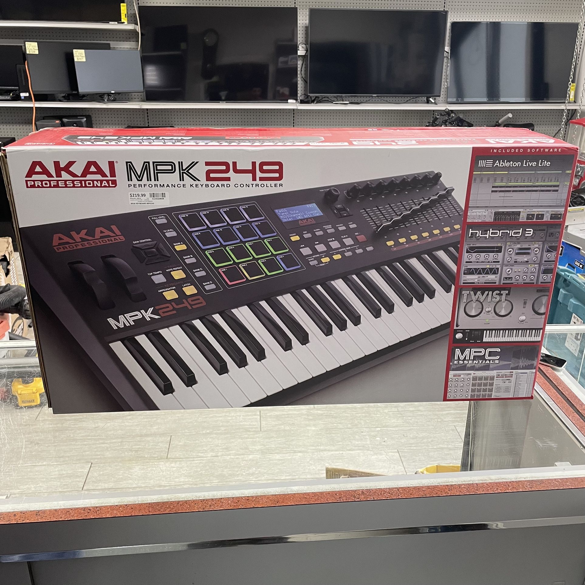AKAI MPK 249 Performance Keyboard Controller