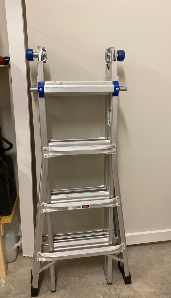 Werner MT17 aluminum ladder for Sale in Charlotte, NC OfferUp