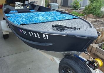 14ft Aluminum Boat FULLY LOADED and READY for Launch!
