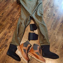 Orvis Fly Fishing Waders And Felt Bottom Boots for Sale in Bellevue