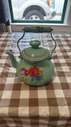Pioneer Woman Floral Teapot