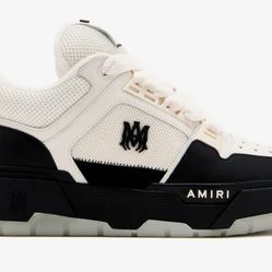 Amiri MA-1 black and white size 10