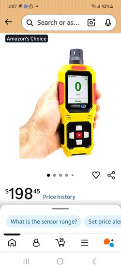 Ammonia detector
