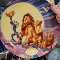Disney's Lion King Collector Plate