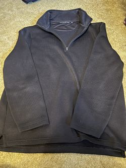 Beverly Hills Polo Club Large quarter zip pullover polyester fabric