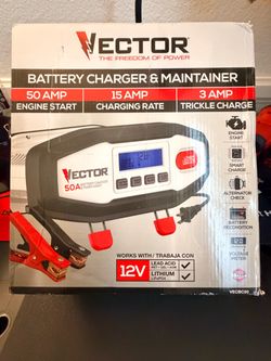 VECTOR 50 Amp Battery Charger/Maintainer