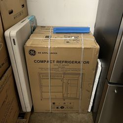 Brand New! In Box GE Refrigerator Compact 5.6 Cu Ft in Stainless Steel - GCE06GSHSB  Mini Fridge