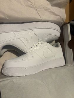 Nike white Airforce 1 low