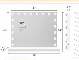 Vanity Mirror w/ Lights
