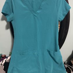 One  Set And 2 Tops Of Medical Scrubs Size S, Like New 