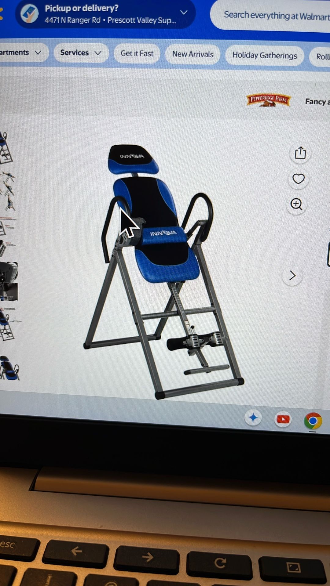 Innova Inversion Table (Sale Pending Pickup)