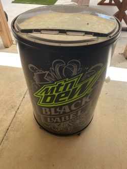 Mountain Dew Rolling Store Cooler