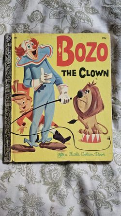 #Kid's #Books #Vintage #Golden #Books #Disney #Bozo the #Clown