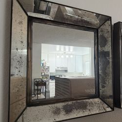 Decorative Square Mirrors - Metal