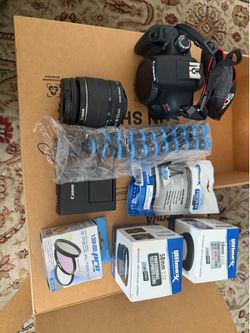 Canon EOS Rebel T6 DSLR Camera Bundle (Built-in Wi-Fi) - Great Starter Kit!