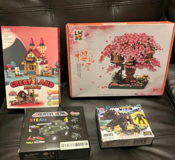 Building Toy Kit, DIY Assembled Building Blocks Bundle