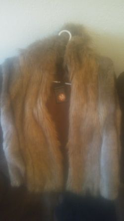 Hooded fauxfur for men