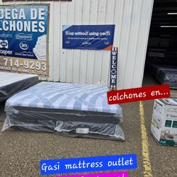 COLCHONES  KING SIZE  EN...GASI MATTRES OUTLET///FREE DELIVERY 
