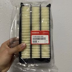 Genuine Honda Engine Air Filter 17220-5AA-A00
