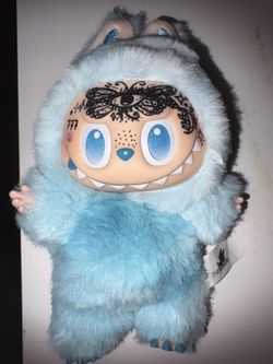 Custom labubus Hand painted Tattoos And Jewels On LABUBU