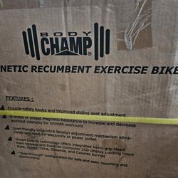 Bodychamp Recumbent Exercise Bike