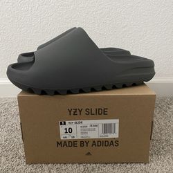 DS Adidas Yeezy Slides Slate Grey Size 10