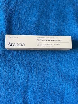 Arencia, retinal booster shot can be used as face and eye cream moisturizer makes you look ageless and firms and boost your skin with caffeine. It mak