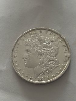 1879-P Morgan Dollar Silver Coin