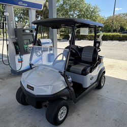 Clean Club Car Lithium Golf Cart