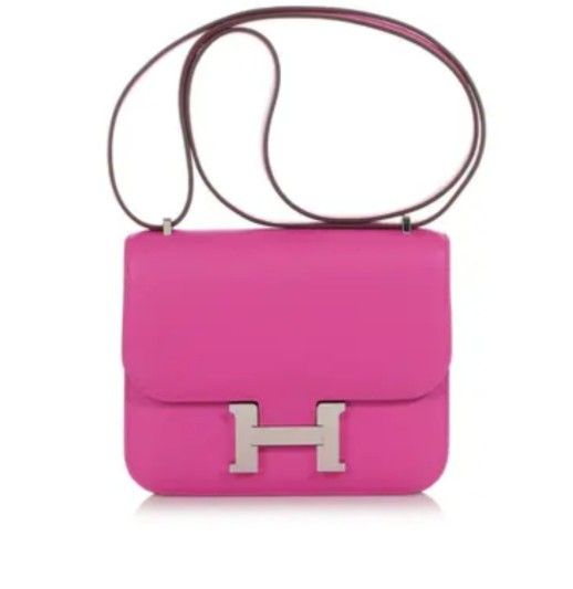 Hermès  Constance Leather Crossbody Bag