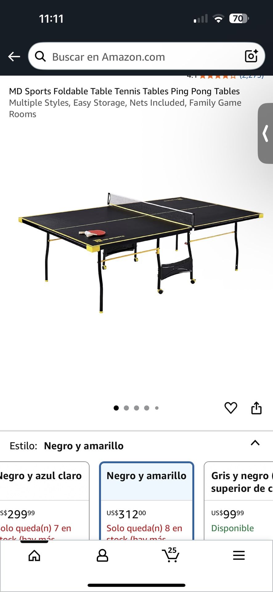 MD Sports Foldable Table Tennis Tables Ping Pong Tables