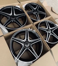 18” Mercedes Benz AMG Wheels Rims Rines C300 C350 C450 CLA250 C - Class CLA OEM