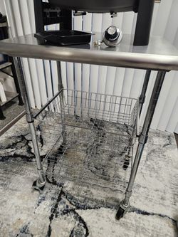 Stainless Steele Rolling Rack