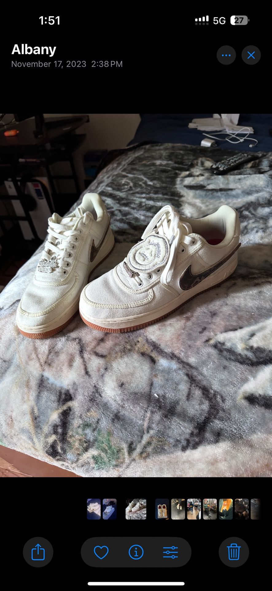 Travis Scott Nikes