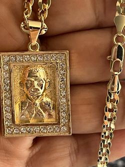 jesus malverde necklace