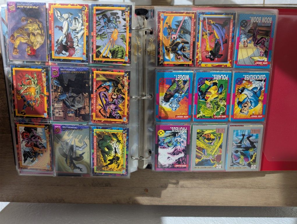 Rare Marvel Spiderman Wolverine Marvel Cards Near Mint 90s